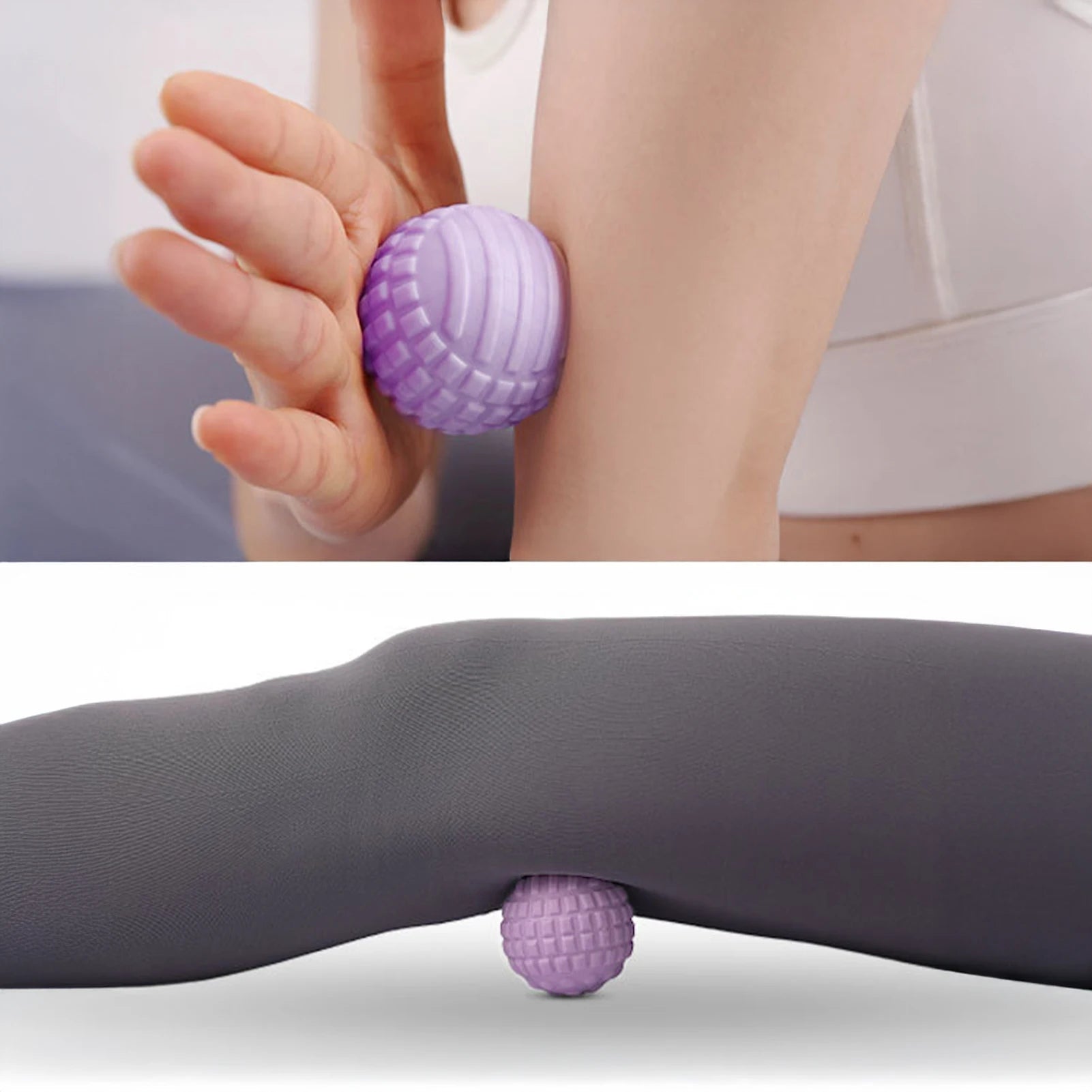 4.7Cm Spiky Hard Massage Balls Physical Therapy Massage Balls for Targeted Foot Muscle Pain Relief