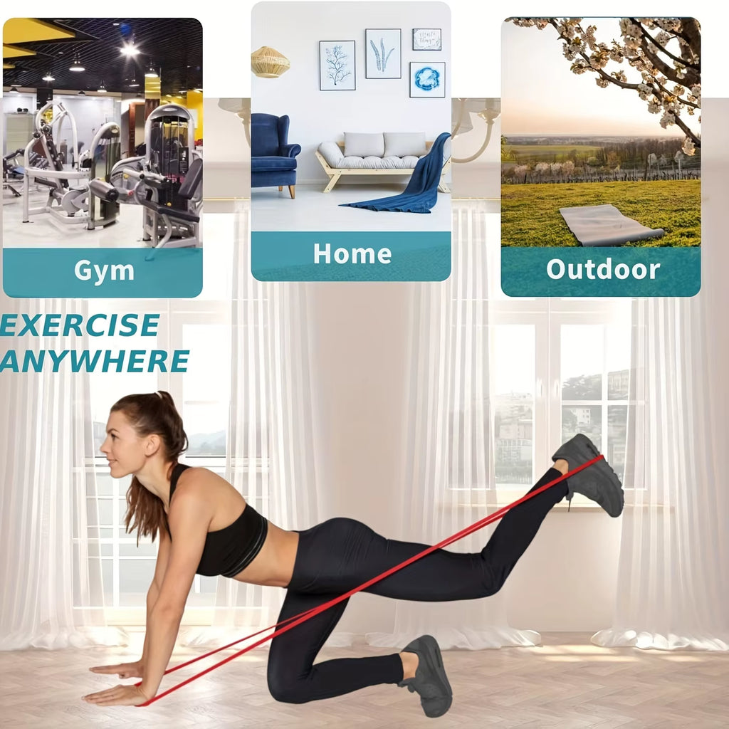 4Pcs/Set  Band, Pull-Up Belt, Pull-Up Auxiliary Belt, Exercise Belt, Leg  Band, Muscle Training