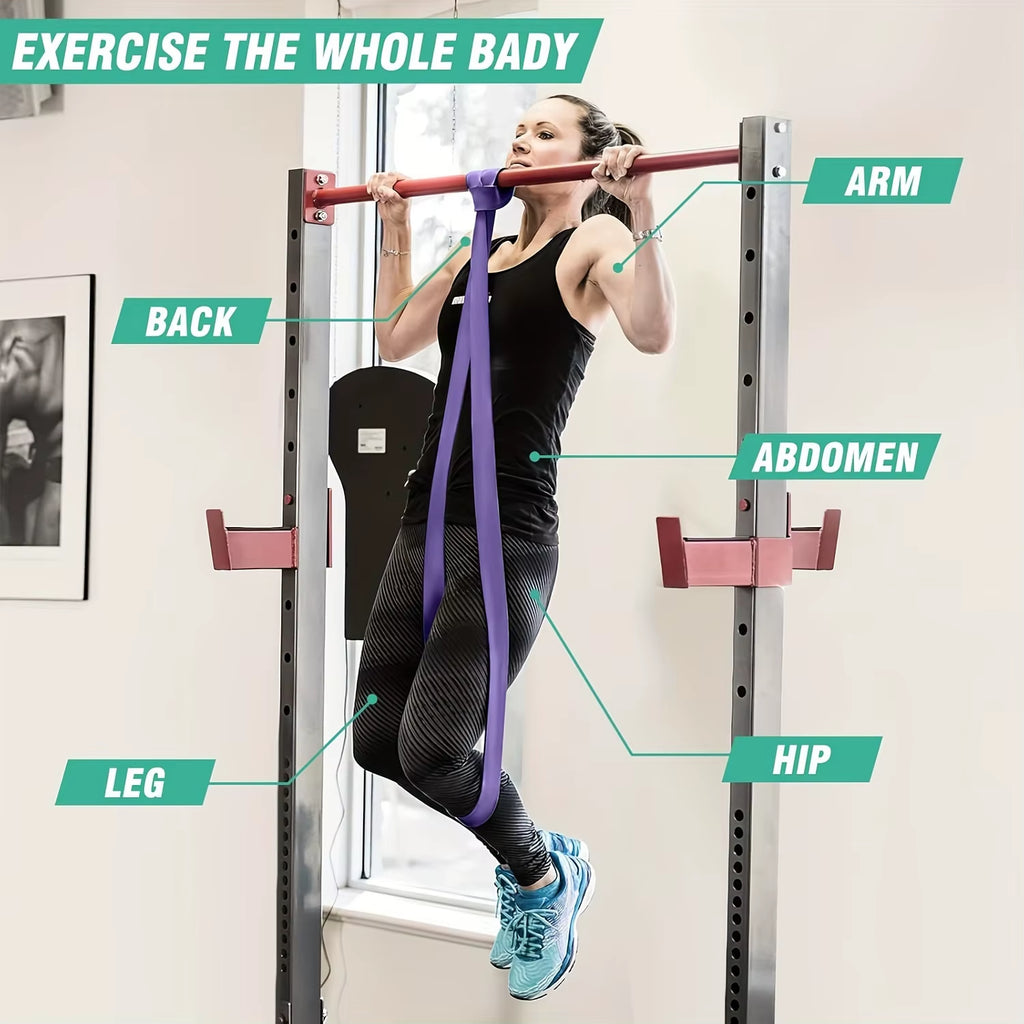4Pcs/Set  Band, Pull-Up Belt, Pull-Up Auxiliary Belt, Exercise Belt, Leg  Band, Muscle Training